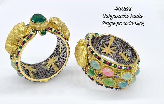 Sabyasachi Kada 03828 - KRISHNA'S SWETA JEWELLERY