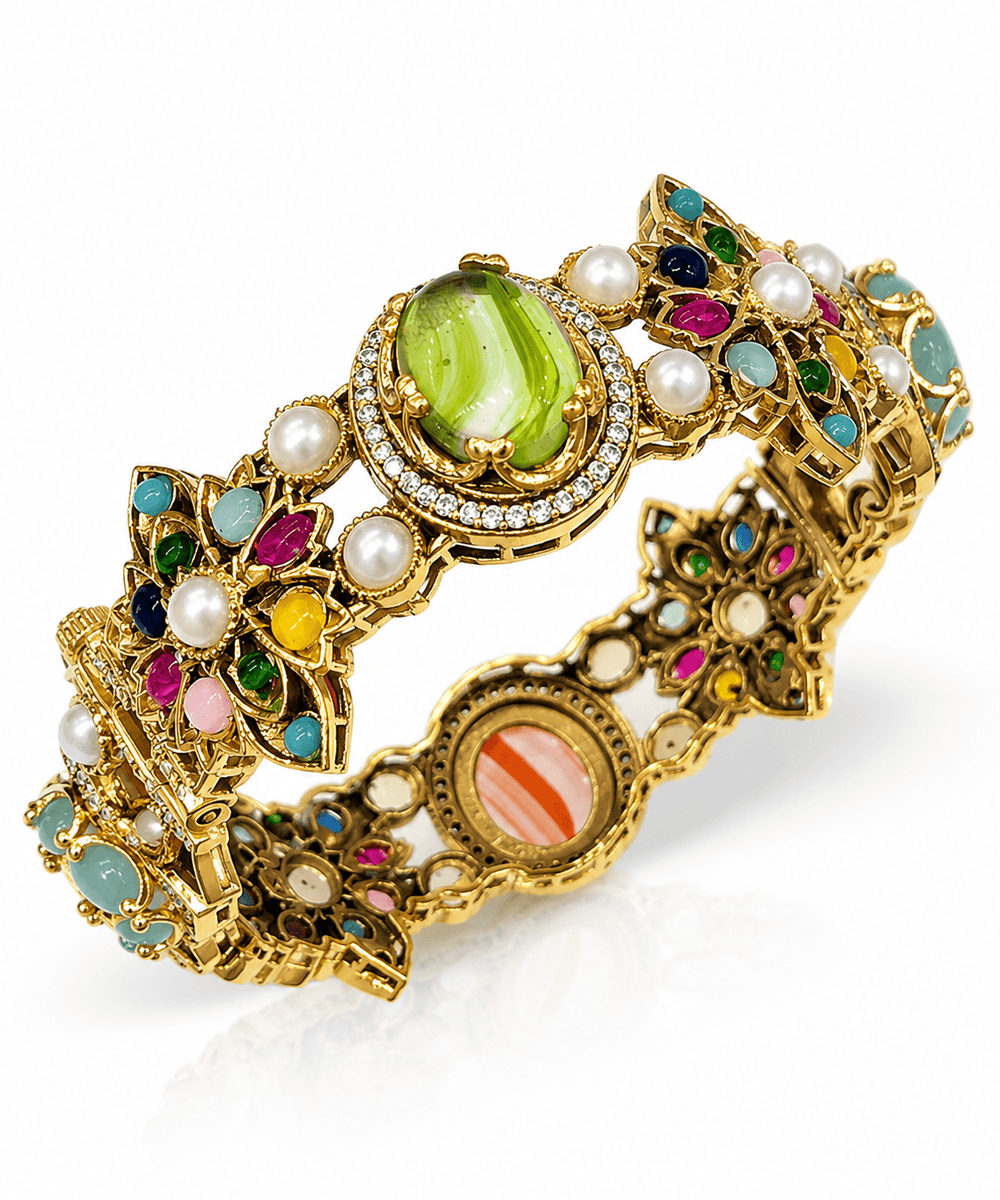 Sabyasachi Kada 06277 - KRISHNA'S SWETA JEWELLERY