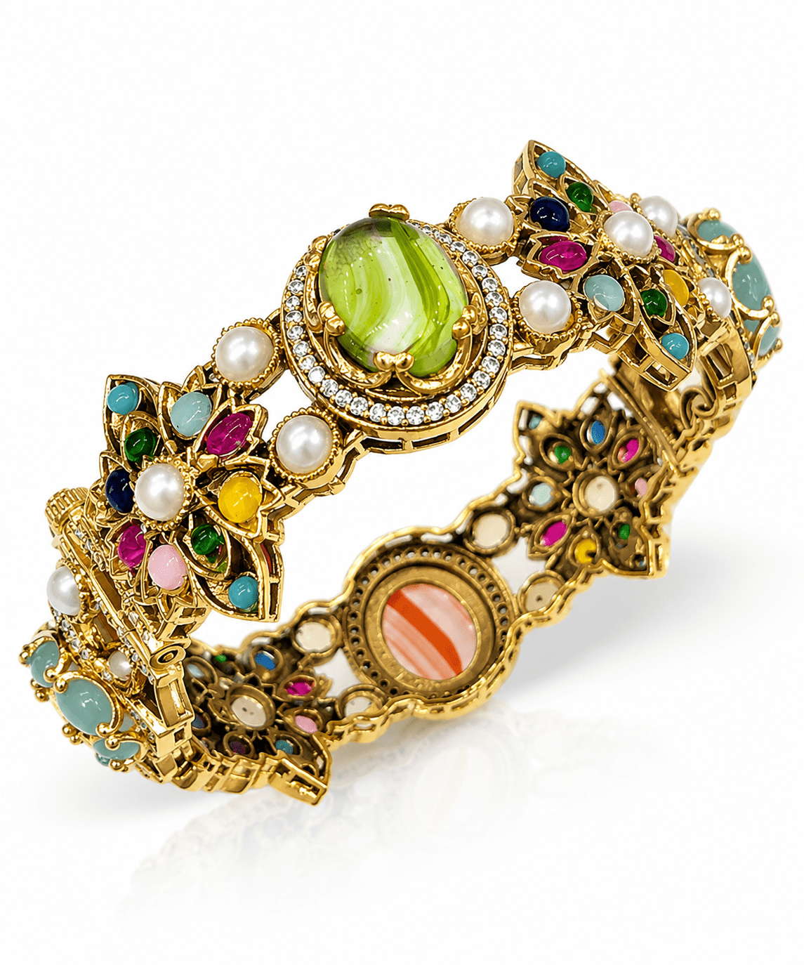 Sabyasachi Kada 06277 - KRISHNA'S SWETA JEWELLERY