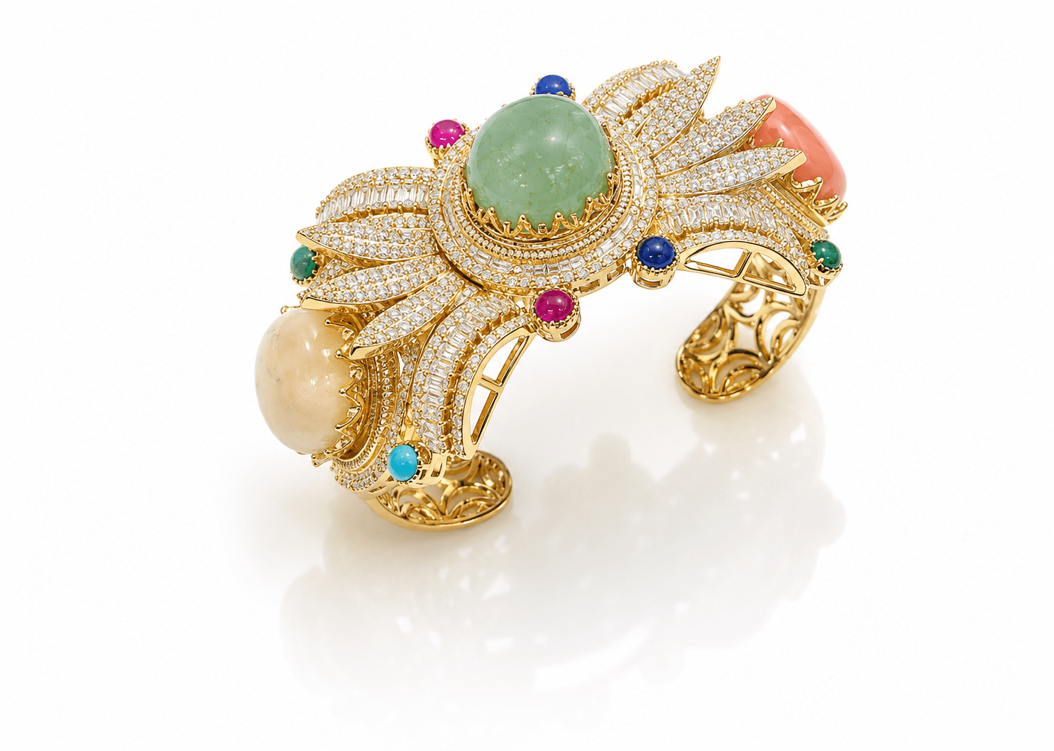 Sabyasachi Kada 07725 - KRISHNA'S SWETA JEWELLERY