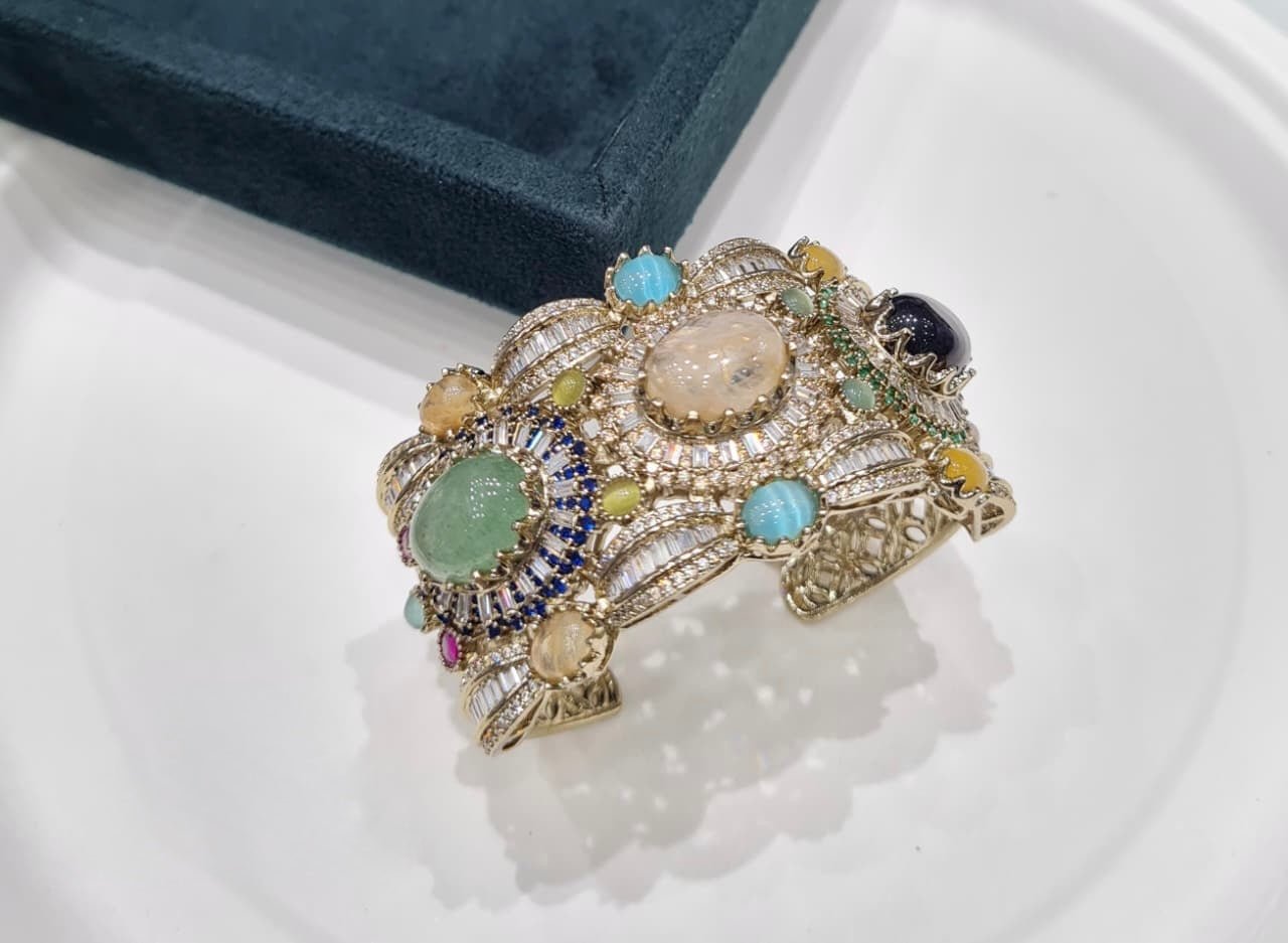 Sabyasachi Kada 07726 - KRISHNA'S SWETA JEWELLERY