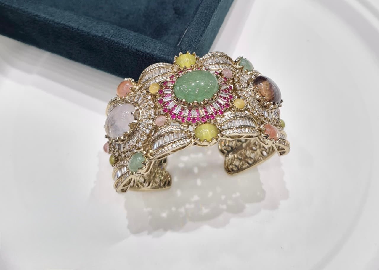 Sabyasachi Kada 07726 - KRISHNA'S SWETA JEWELLERY