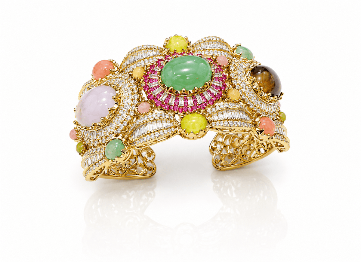 Sabyasachi Kada 07726 - KRISHNA'S SWETA JEWELLERY