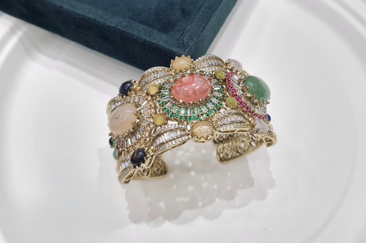 Sabyasachi Kada 07726 - KRISHNA'S SWETA JEWELLERY