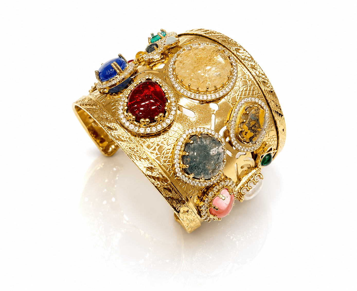 Sabyasachi Kada 10085 - KRISHNA'S SWETA JEWELLERY