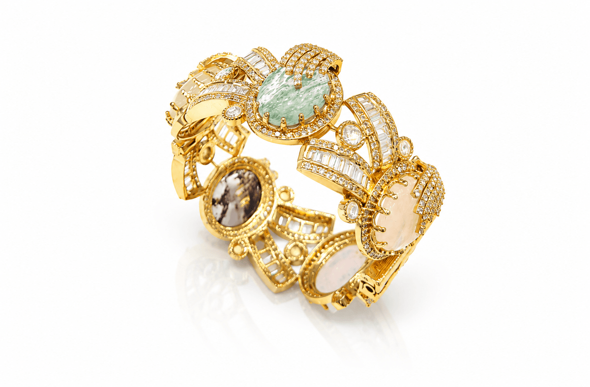 Sabyasachi Kada 10092 - KRISHNA'S SWETA JEWELLERY