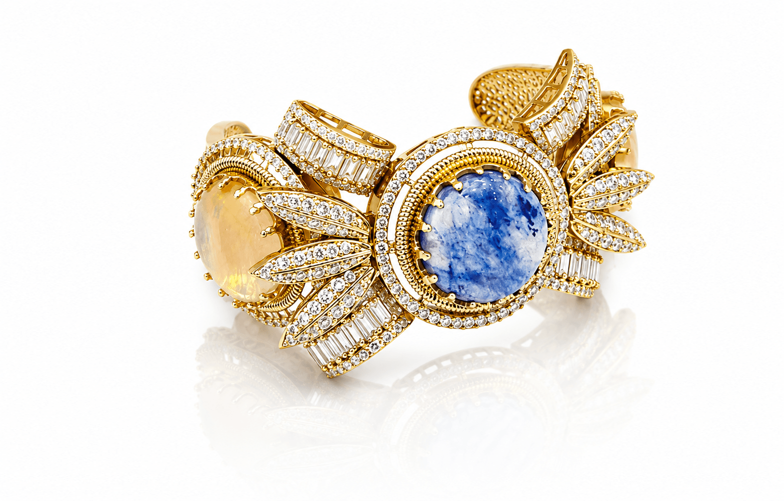 Sabyasachi Kada 10958 - KRISHNA'S SWETA JEWELLERY