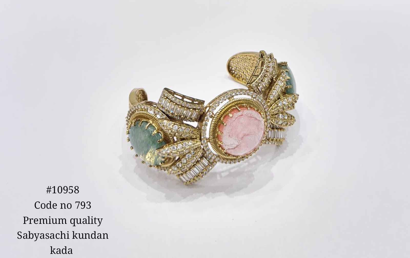 Sabyasachi Kada 10958 - KRISHNA'S SWETA JEWELLERY