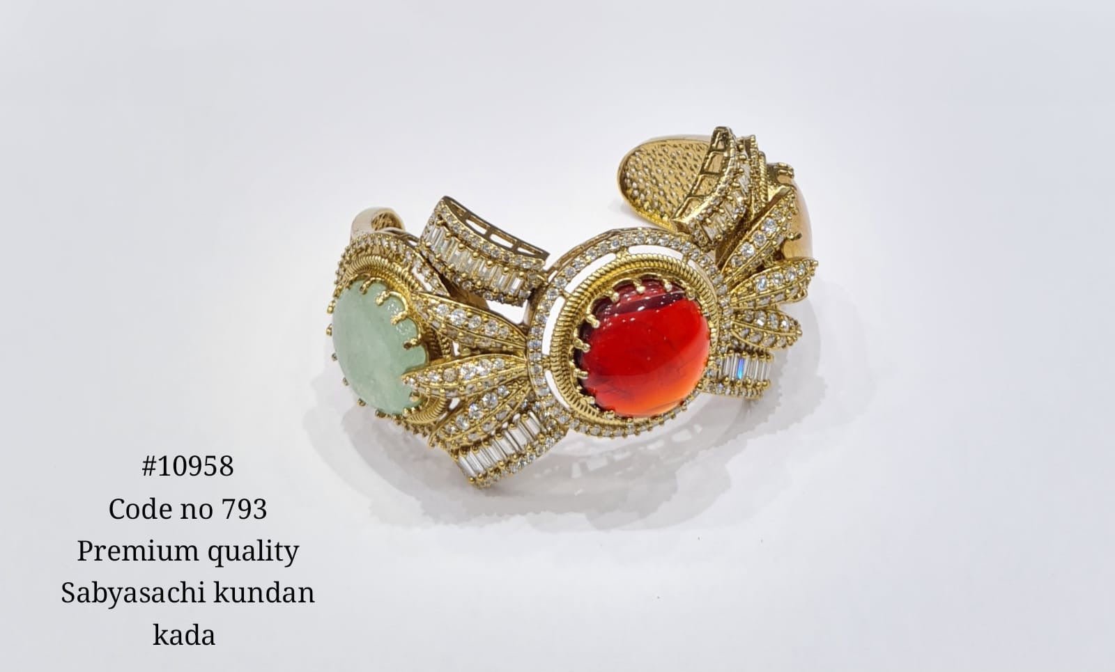 Sabyasachi Kada 10958 - KRISHNA'S SWETA JEWELLERY