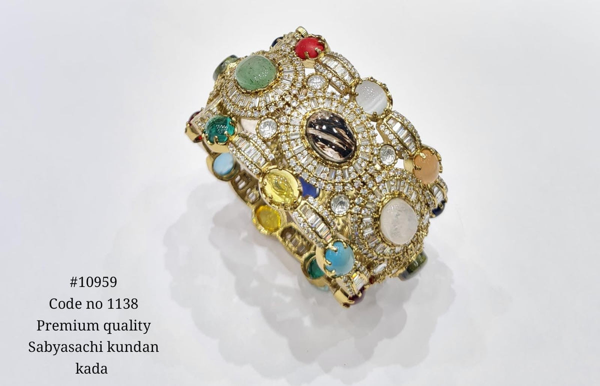 Sabyasachi Kada 10959 - KRISHNA'S SWETA JEWELLERY