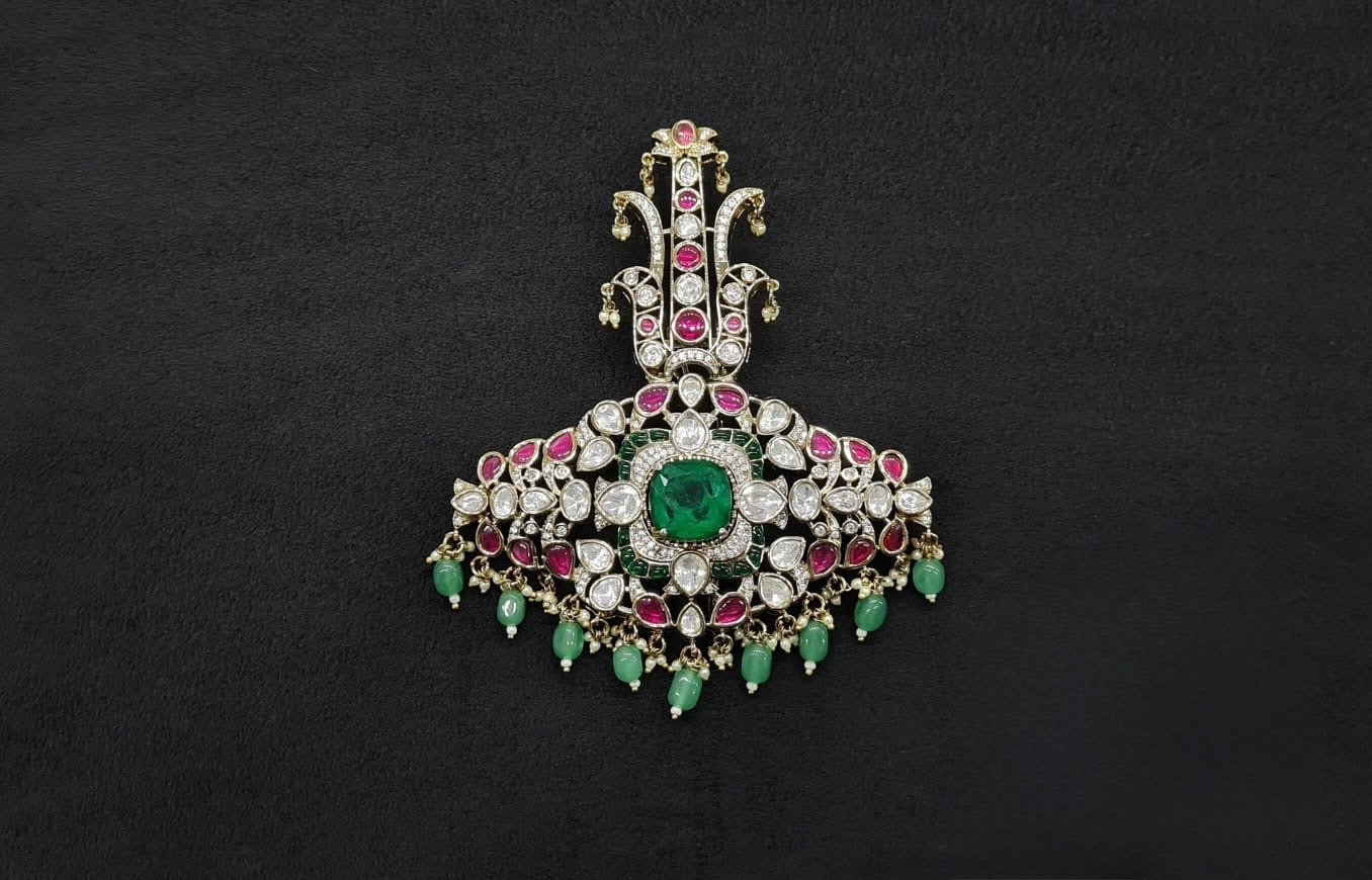 Sabyasachi Kalangi 09440 - KRISHNA'S SWETA JEWELLERY