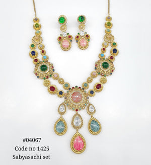 Sabyasachi Long 04067 - KRISHNA'S SWETA JEWELLERY