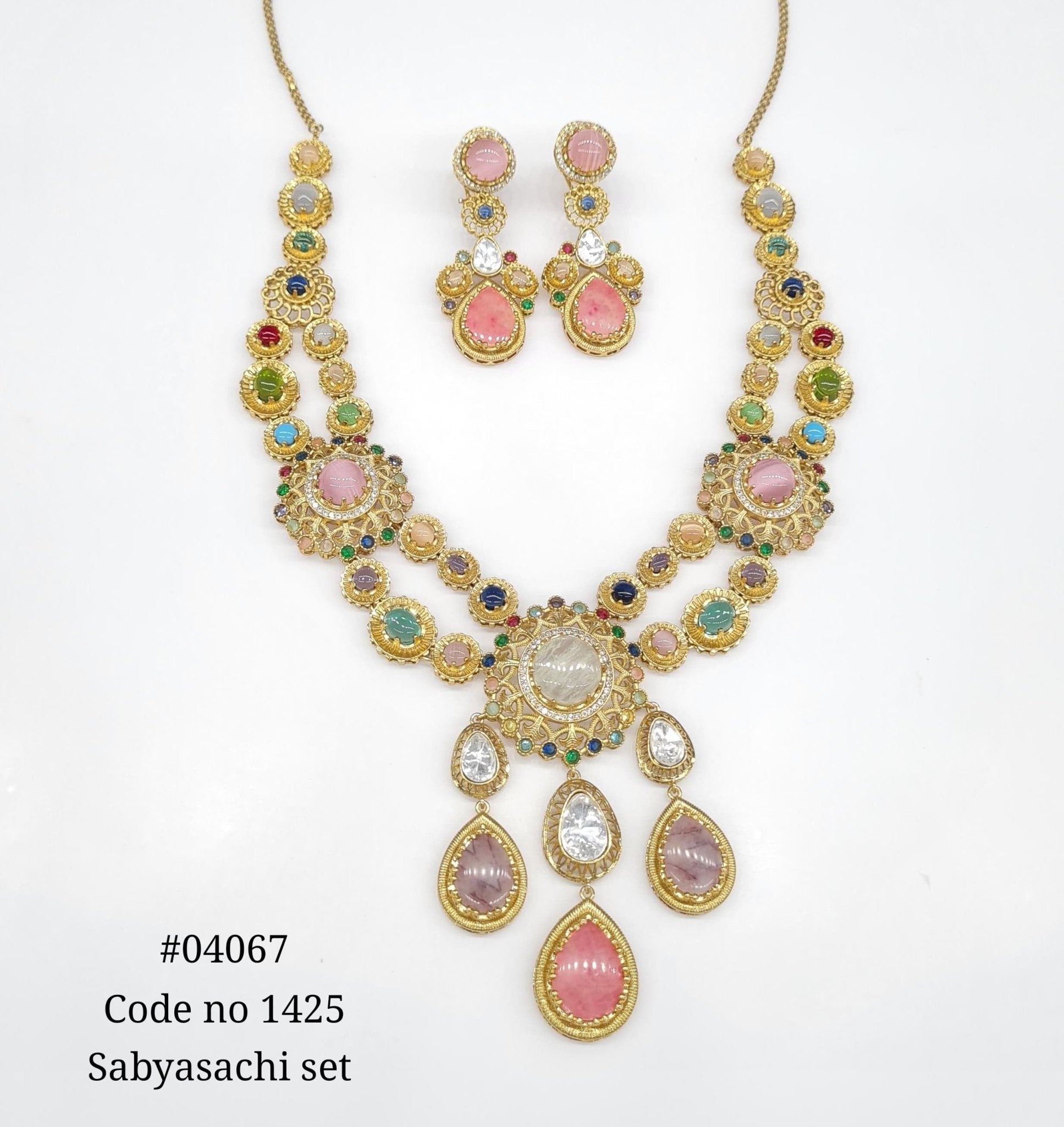 Sabyasachi Long 04067 - KRISHNA'S SWETA JEWELLERY