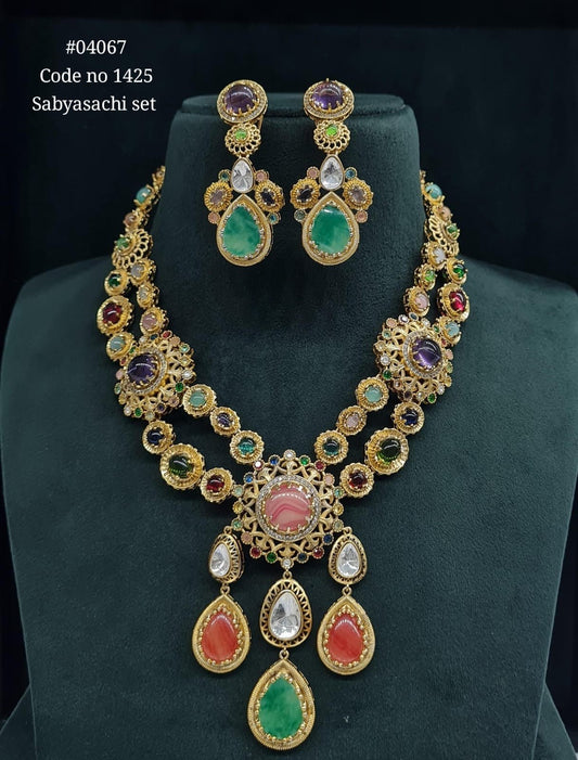 Sabyasachi Long 04067 - KRISHNA'S SWETA JEWELLERY