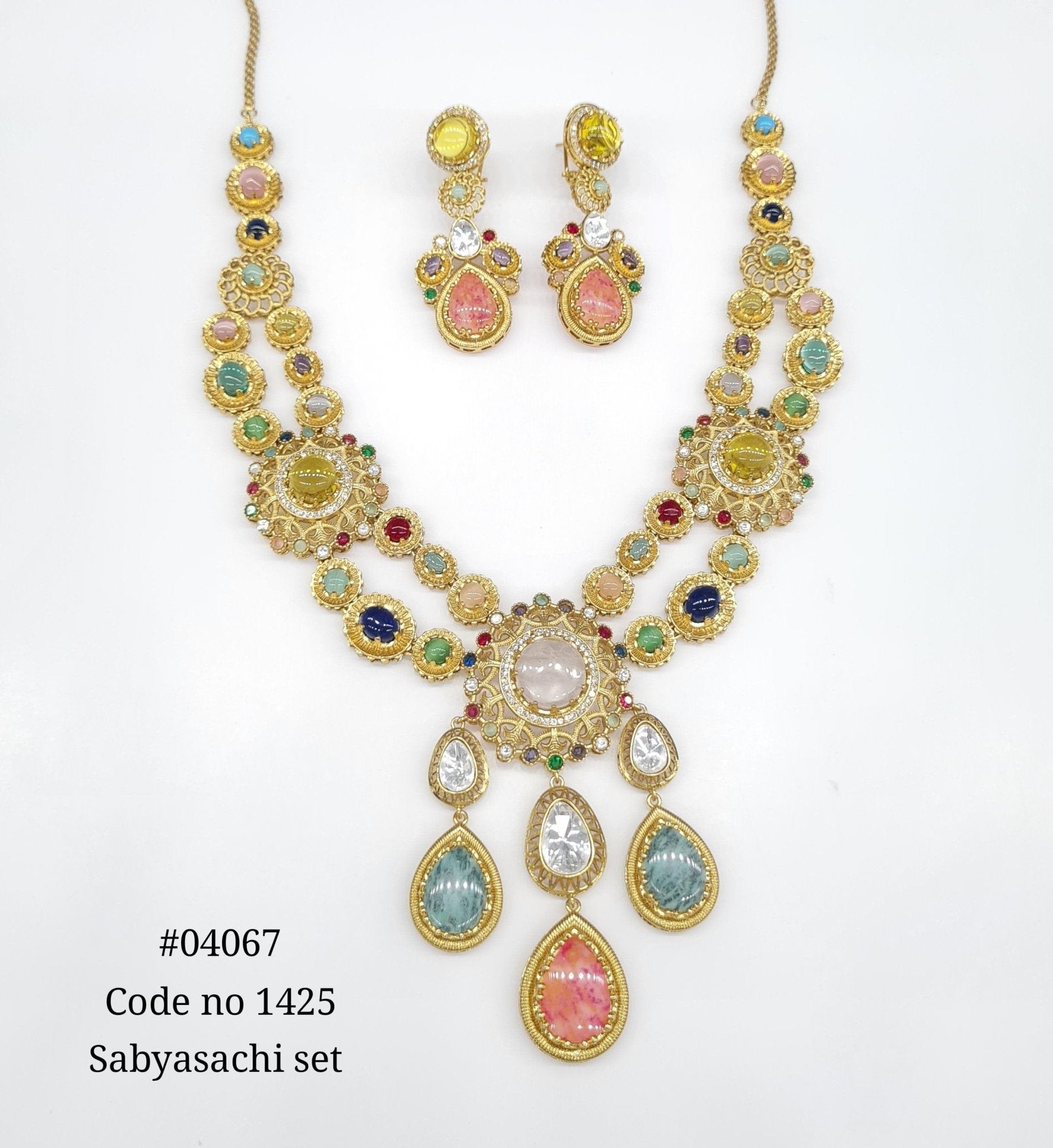 Sabyasachi Long 04067 - KRISHNA'S SWETA JEWELLERY