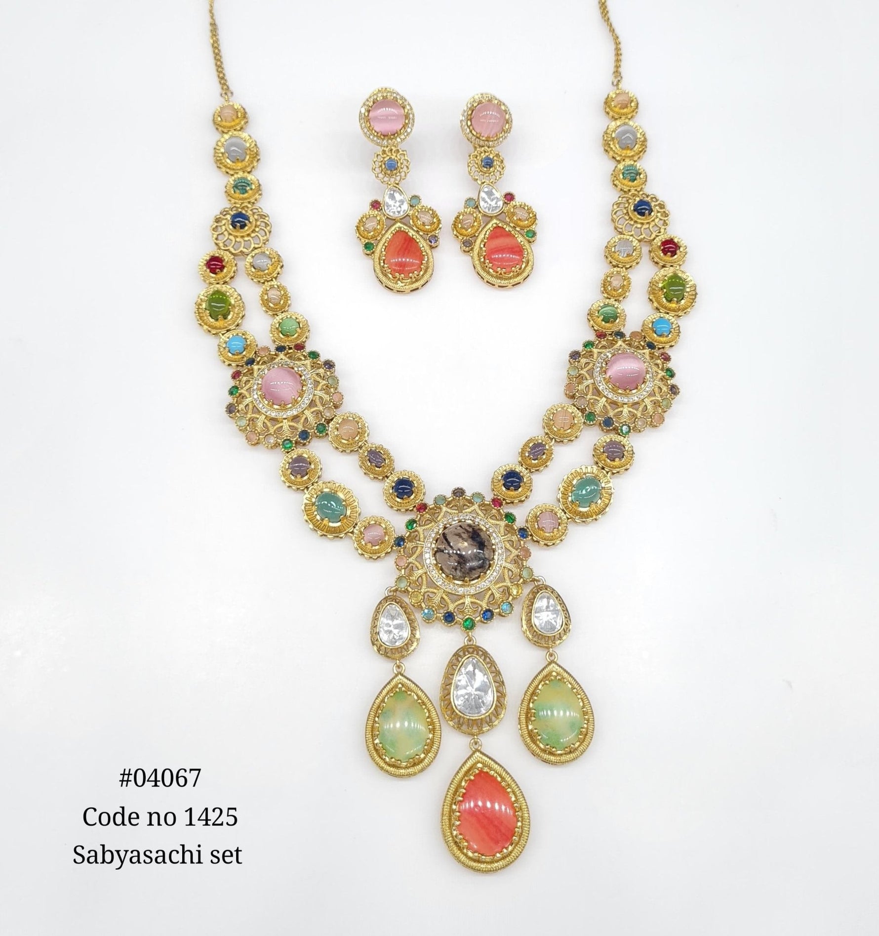 Sabyasachi Long 04067 - KRISHNA'S SWETA JEWELLERY