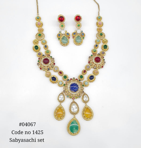 Sabyasachi Long 04067 - KRISHNA'S SWETA JEWELLERY