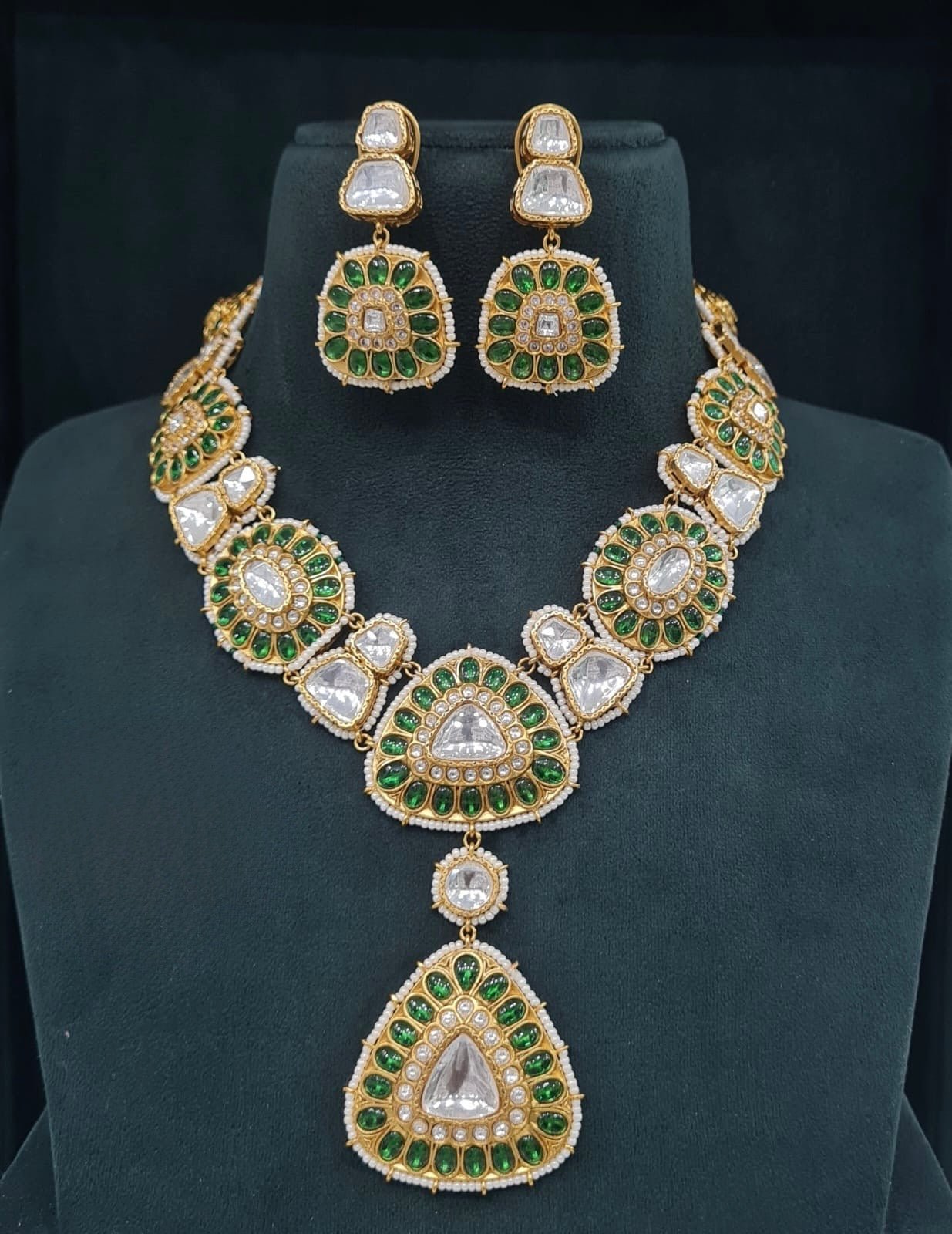Sabyasachi Long 05112 - KRISHNA'S SWETA JEWELLERY