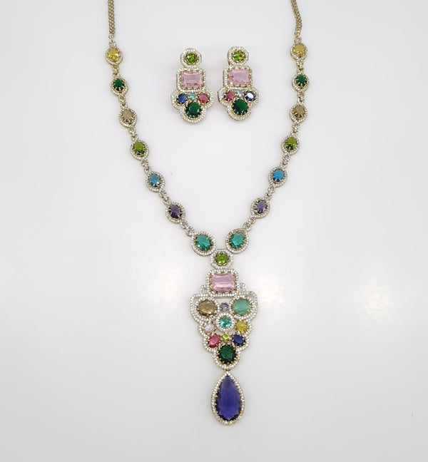 Sabyasachi Long 08432 - KRISHNA'S SWETA JEWELLERY