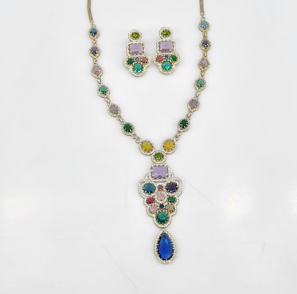 Sabyasachi Long 08432 - KRISHNA'S SWETA JEWELLERY