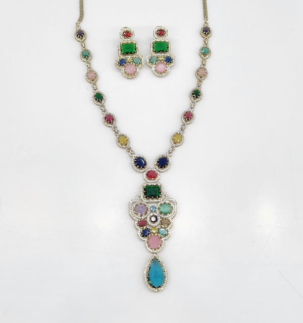 Sabyasachi Long 08432 - KRISHNA'S SWETA JEWELLERY