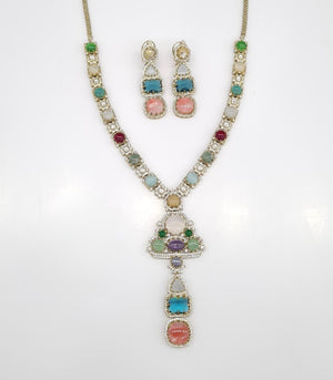 Sabyasachi Long 08442 - KRISHNA'S SWETA JEWELLERY