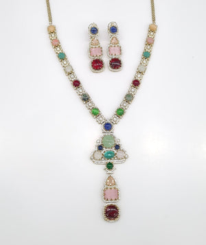 Sabyasachi Long 08442 - KRISHNA'S SWETA JEWELLERY