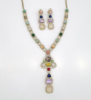 Sabyasachi Long 08442 - KRISHNA'S SWETA JEWELLERY