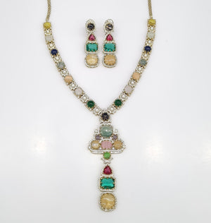 Sabyasachi Long 08442 - KRISHNA'S SWETA JEWELLERY