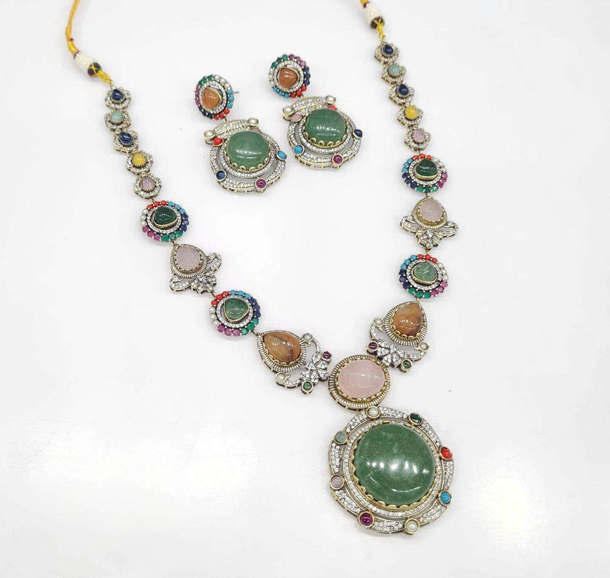 Sabyasachi Long 08653 - KRISHNA'S SWETA JEWELLERY