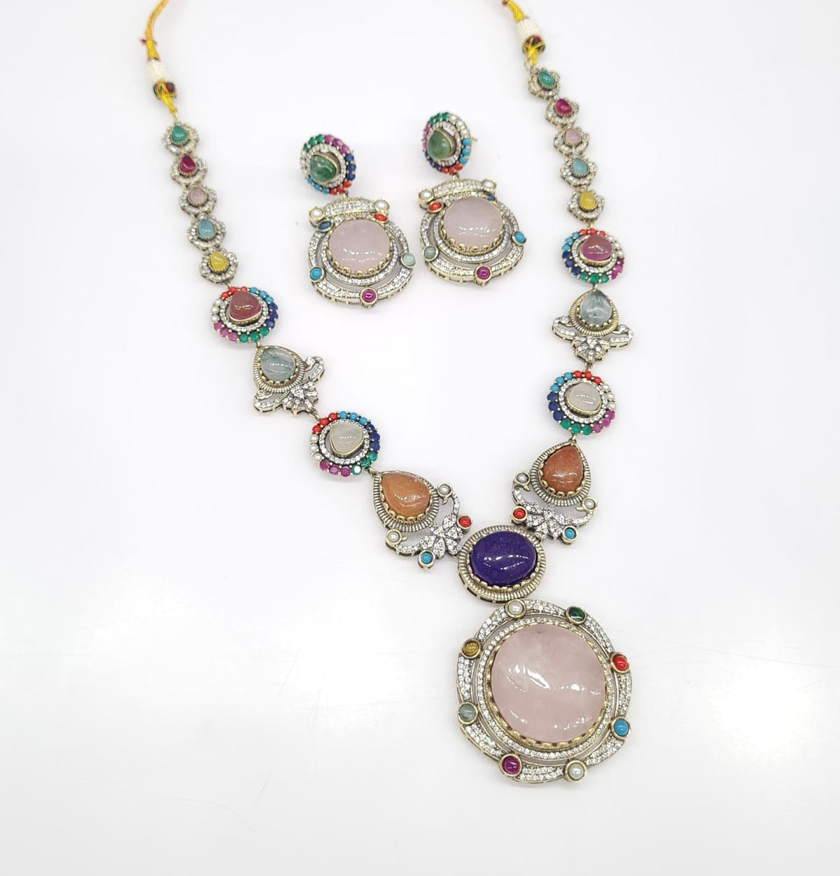 Sabyasachi Long 08653 - KRISHNA'S SWETA JEWELLERY