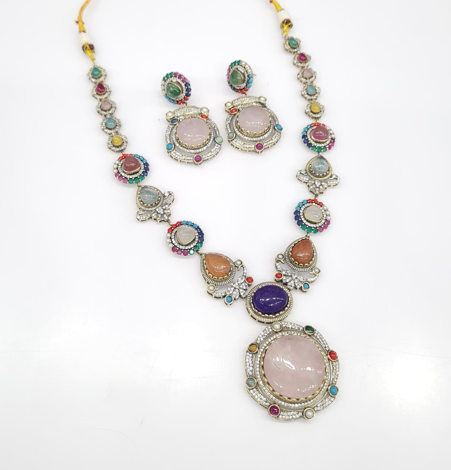Sabyasachi Long 08653 - KRISHNA'S SWETA JEWELLERY