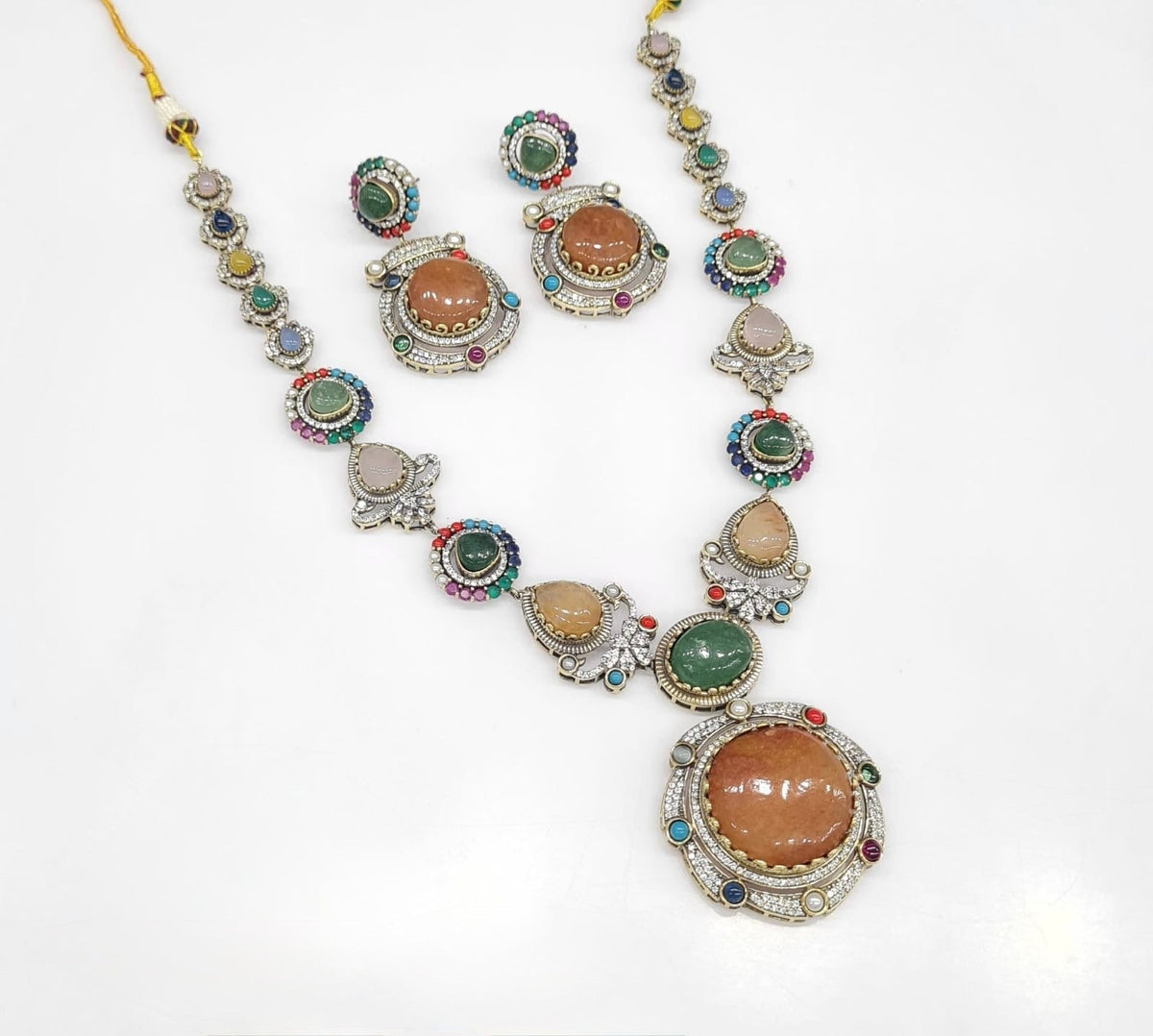 Sabyasachi Long 08653 - KRISHNA'S SWETA JEWELLERY