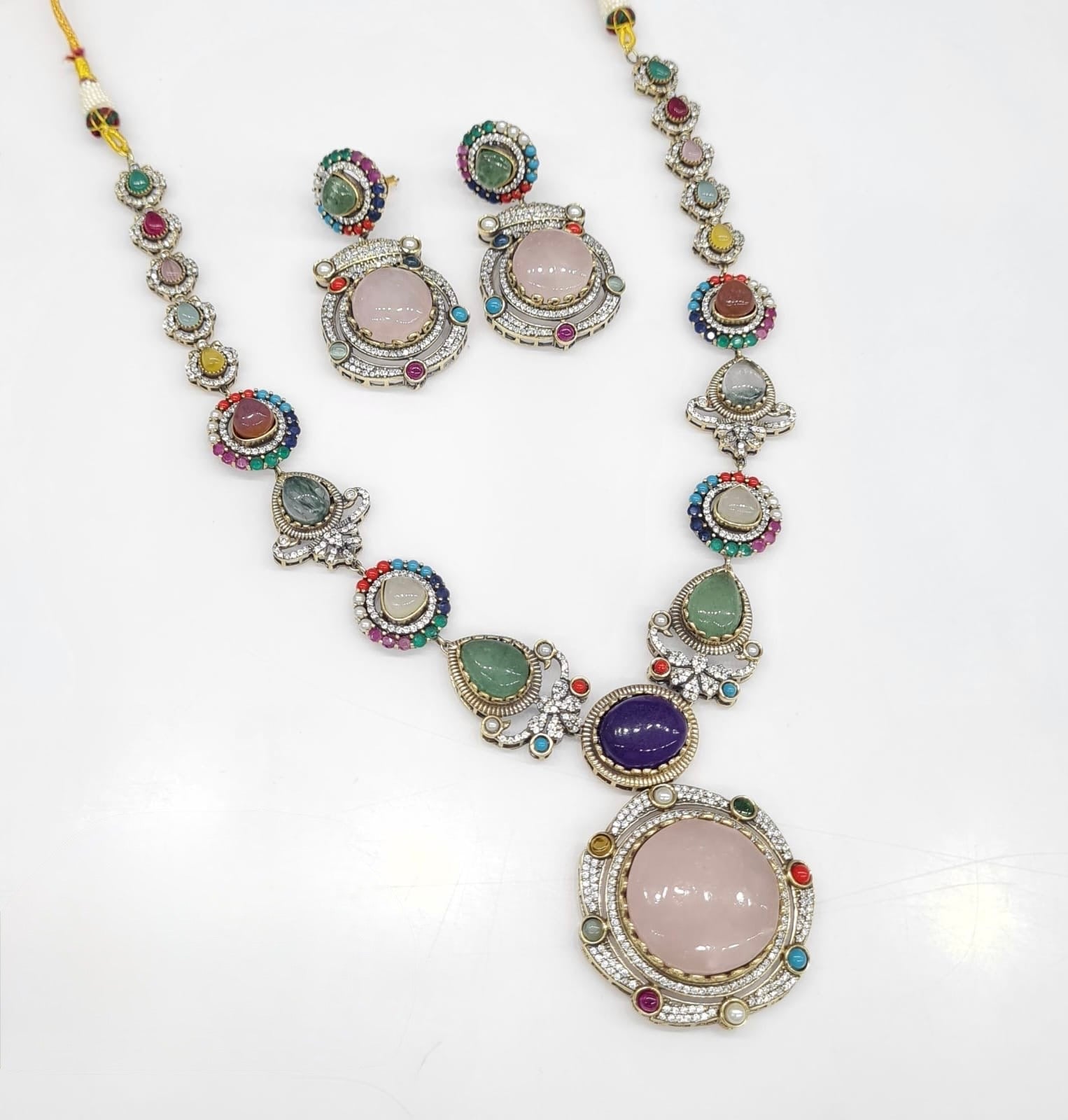 Sabyasachi Long 08653 - KRISHNA'S SWETA JEWELLERY