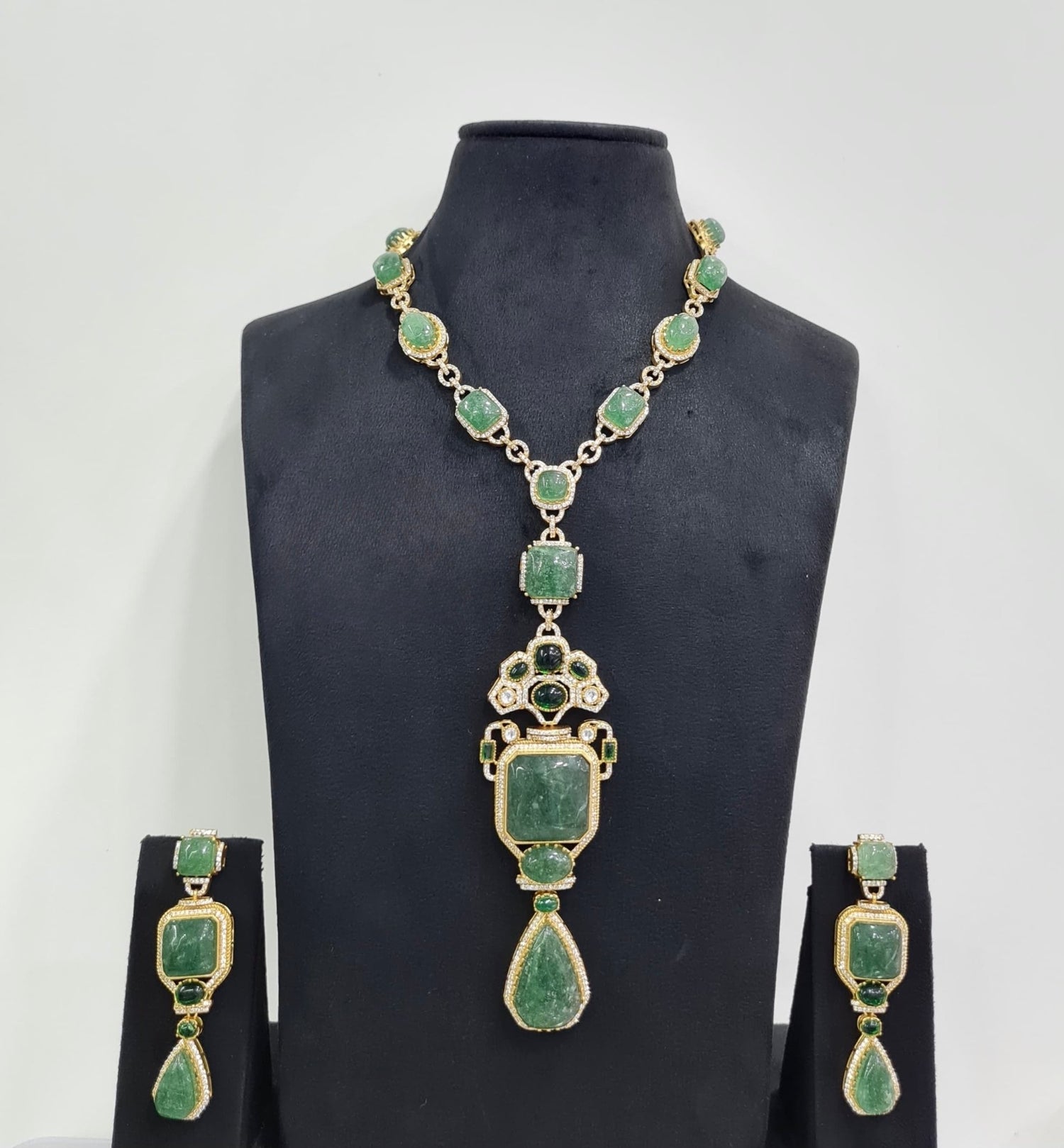 Sabyasachi Long 10042 - KRISHNA'S SWETA JEWELLERY