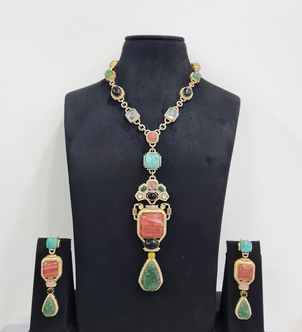 Sabyasachi Long 10042 - KRISHNA'S SWETA JEWELLERY