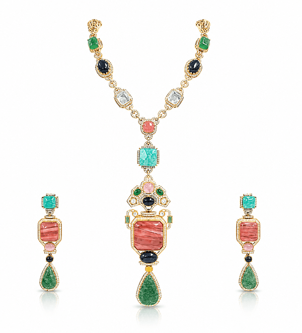 Sabyasachi Long 10042 - KRISHNA'S SWETA JEWELLERY