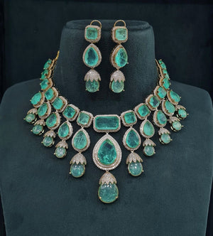 Sabyasachi Necklace 05505 - KRISHNA'S SWETA JEWELLERY