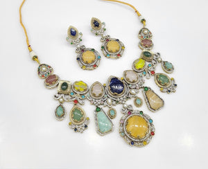 Sabyasachi Necklace 07703 - KRISHNA'S SWETA JEWELLERY