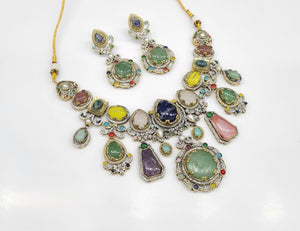 Sabyasachi Necklace 07703 - KRISHNA'S SWETA JEWELLERY