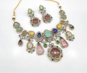 Sabyasachi Necklace 07703 - KRISHNA'S SWETA JEWELLERY