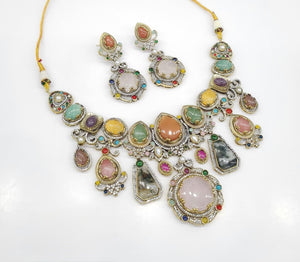 Sabyasachi Necklace 07703 - KRISHNA'S SWETA JEWELLERY
