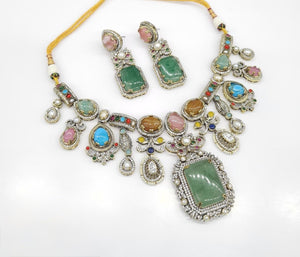 Sabyasachi Necklace 07818 - KRISHNA'S SWETA JEWELLERY