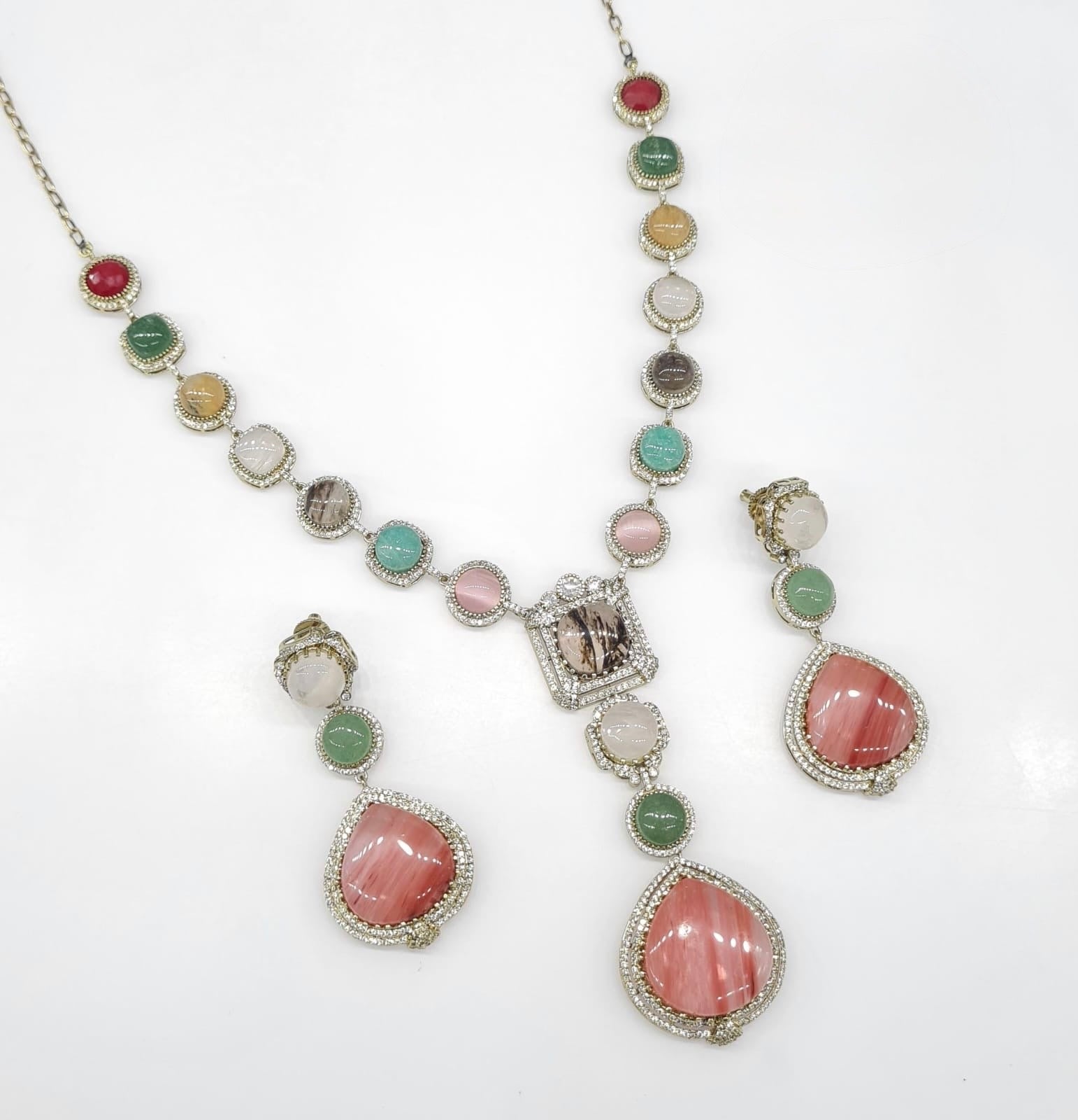 Sabyasachi Necklace 08216 - KRISHNA'S SWETA JEWELLERY