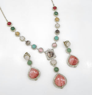 Sabyasachi Necklace 08216 - KRISHNA'S SWETA JEWELLERY