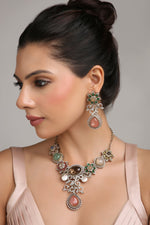 Sabyasachi Necklace 08656 - KRISHNA'S SWETA JEWELLERY
