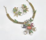 Sabyasachi Necklace 08660 - KRISHNA'S SWETA JEWELLERY