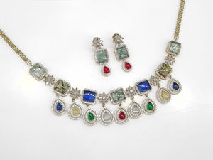 Sabyasachi Necklace 08724 - KRISHNA'S SWETA JEWELLERY
