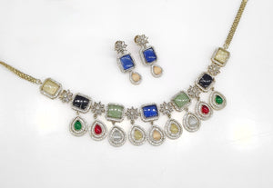Sabyasachi Necklace 08724 - KRISHNA'S SWETA JEWELLERY