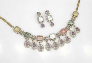 Sabyasachi Necklace 08724 - KRISHNA'S SWETA JEWELLERY